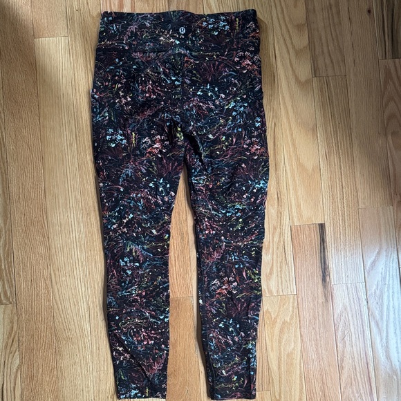 lululemon athletica Multicolor Patterned Leggings - Picture 1 of 5